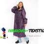 Дождевик на молнии из материала  Оксфорд 210D цвет спелая слива